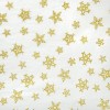 Papier de soie "Etoiles" Blanc & Or