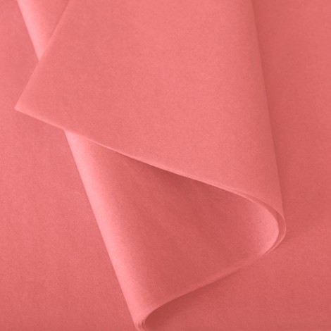 Feuilles de Papier de soie couleur : Corail n°135