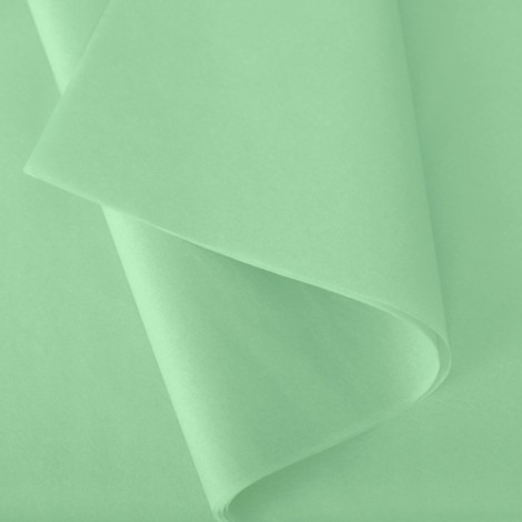 Feuilles de Papier de soie couleur : Vert d'eau n°73