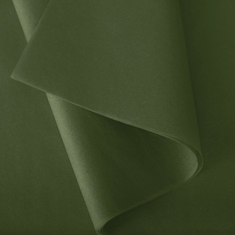 Papier de soie Vert olive