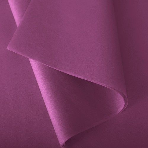 Feuilles de Papier de soie couleur : Rose n°9009