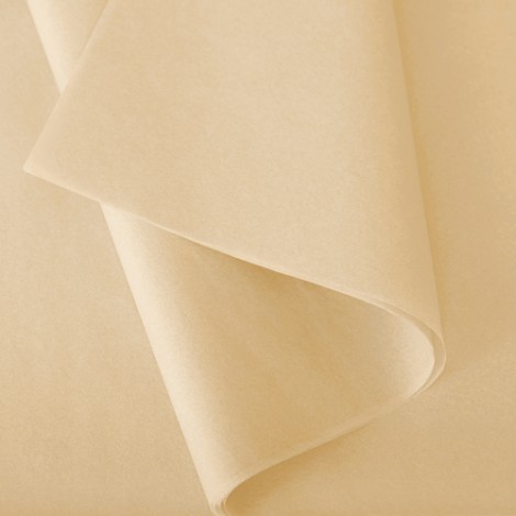 100 Feuilles de Papier de Soie Kraft 62x28cm - Papier Manille 24gr