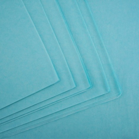 Papier de soie bleu océan n°9002