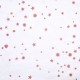 Papier de soie Blanc Lauzon n°100 "Etoiles" Rose cuivré