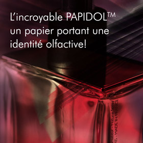 papier de soie parfumé olfactif