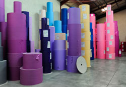 atelier de stokage bobines de papier de soie