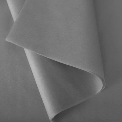 Papier de soie couleur gris perle