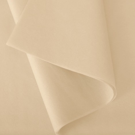 Papier de soie couleur ivoire