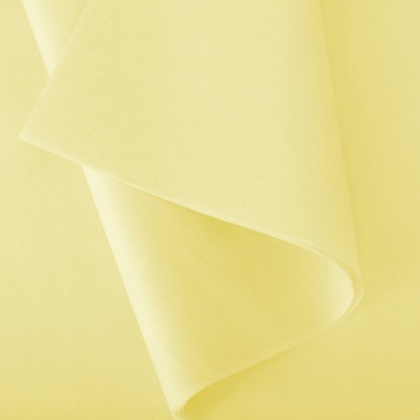 Papier de soir couleur jaune pale