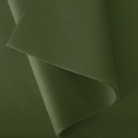 Papier de soie vert olive